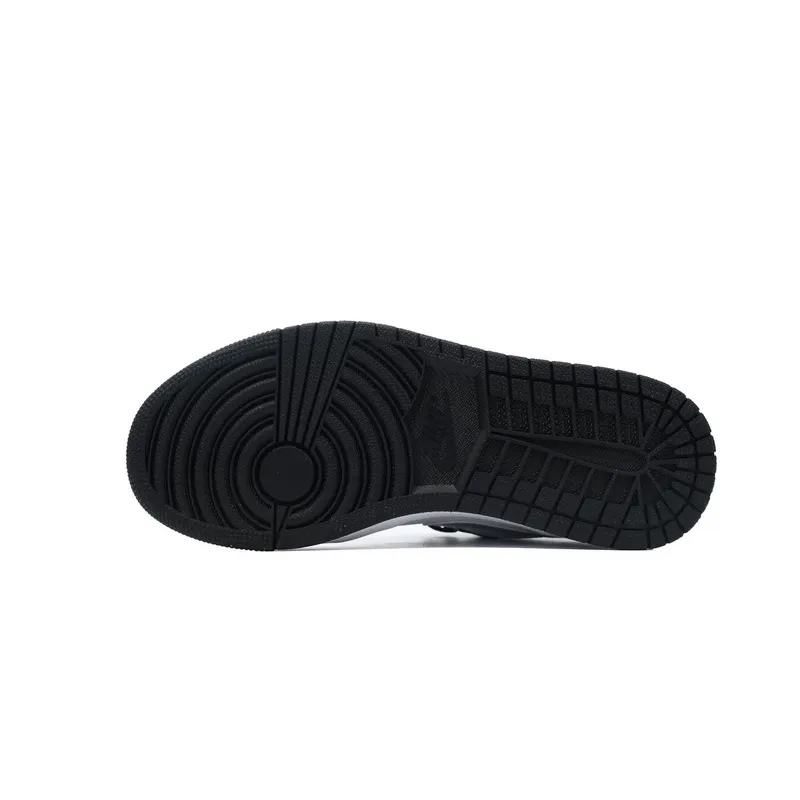XH Air Jordan 1 Low Black Silver