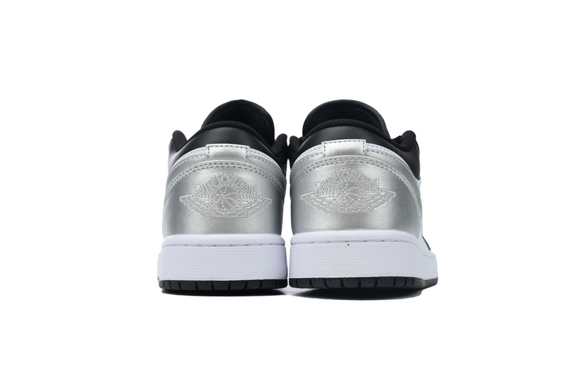 XH Air Jordan 1 Low Black Silver