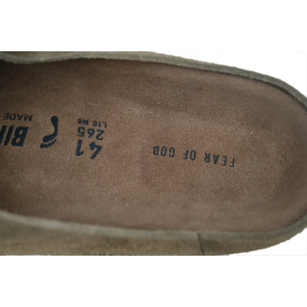 FEAR OF GOD x Birkenstock Dark Brown