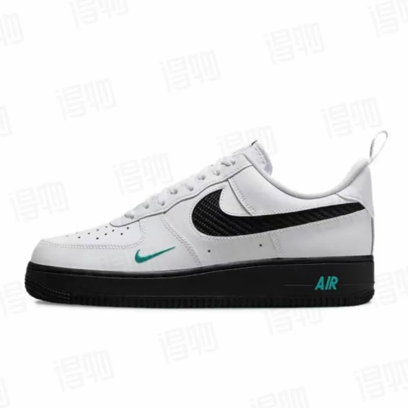 Nike Air Force 1 '07 'White Black Teal'