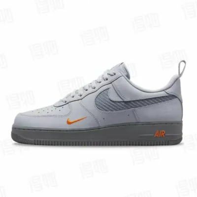 Nike Air Force 1 '07 'Wolf Grey Kumquat' 01