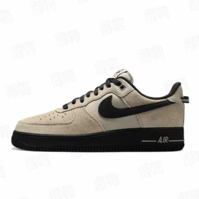 Nike Air Force 1 Low Desert Khaki Black 01