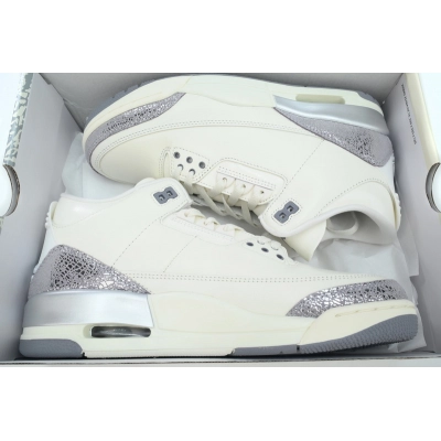 BS Air Jordan 3 Retro 'Sail Metallic Silver' 02