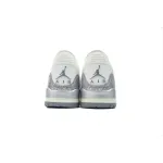 BS Air Jordan 3 Retro 'Sail Metallic Silver'