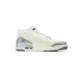BS Air Jordan 3 Retro 'Sail Metallic Silver'