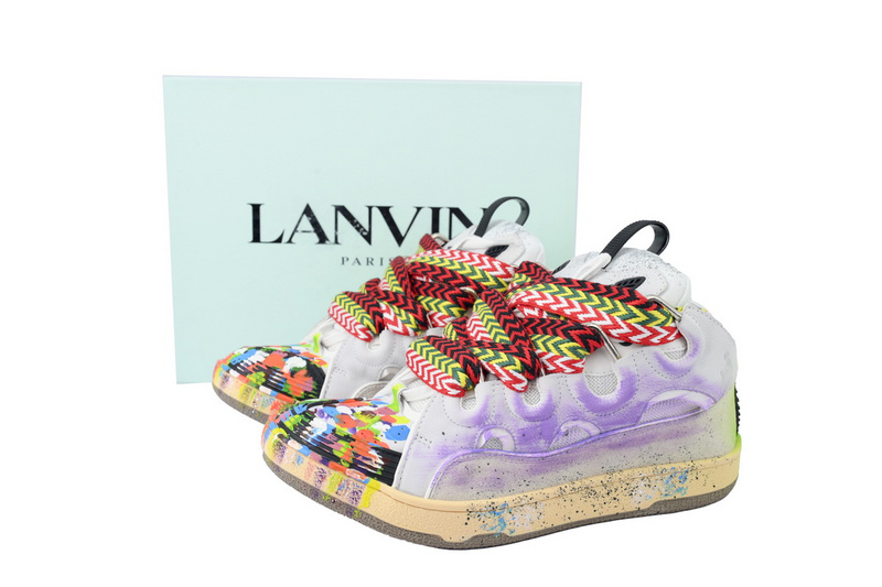 LANVIN White Ink splash
