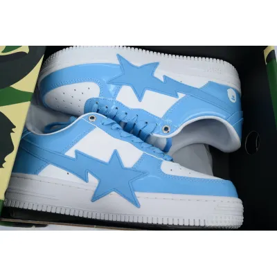 A BATHING APE Bape STA white blue 02