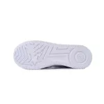 A BATHING APE Bape STA white gray