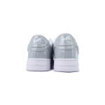 A BATHING APE Bape STA white gray