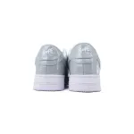 A BATHING APE Bape STA white gray
