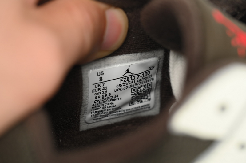 Travis Scott × Nike Jordan Jumpman Jack TR White Brown