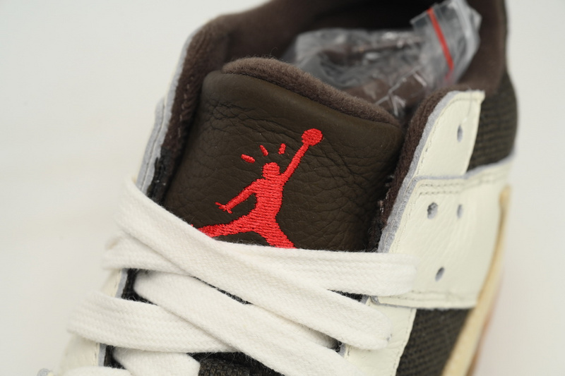 Travis Scott × Nike Jordan Jumpman Jack TR White Brown