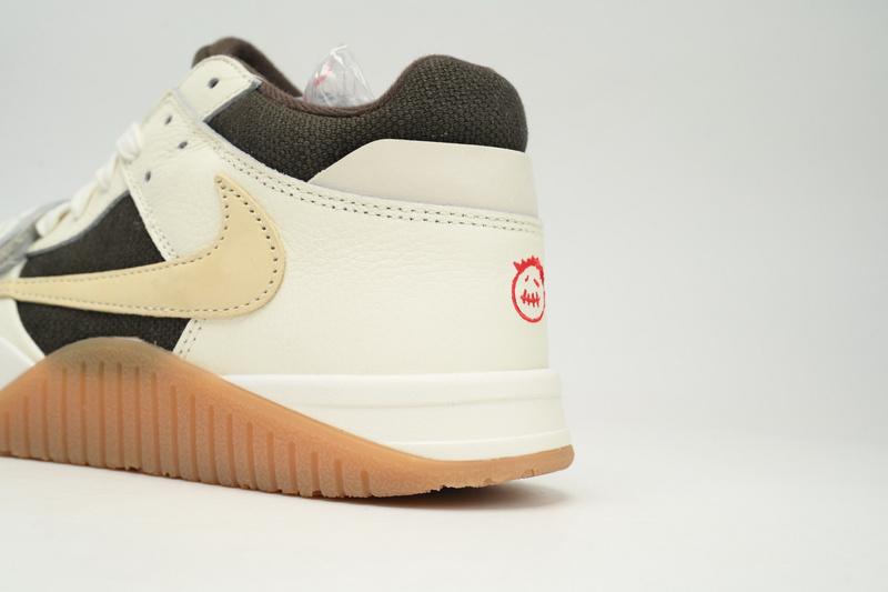 Travis Scott × Nike Jordan Jumpman Jack TR White Brown