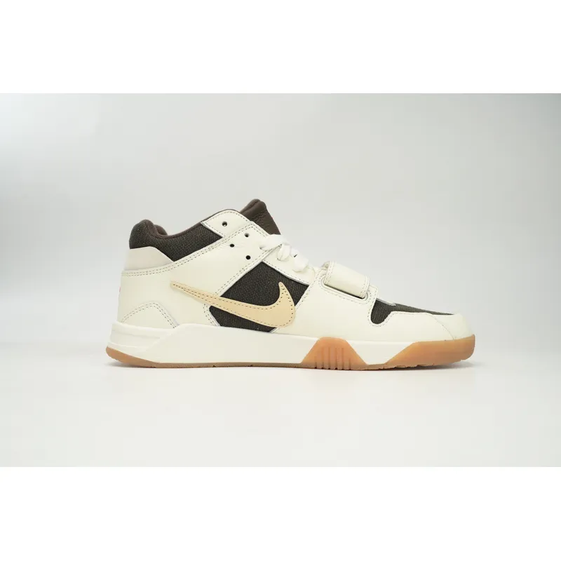 Travis Scott × Nike Jordan Jumpman Jack TR White Brown
