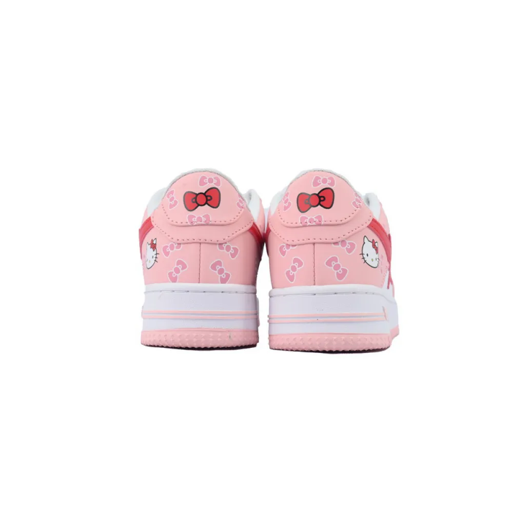 A BATHING APE Bape STA White Pink