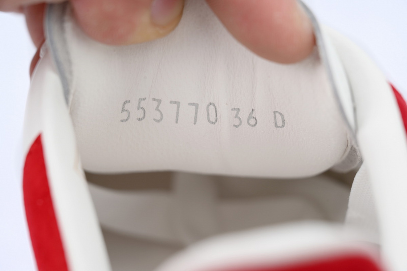 Alexander McQueen Sneaker Red Velvet Tail