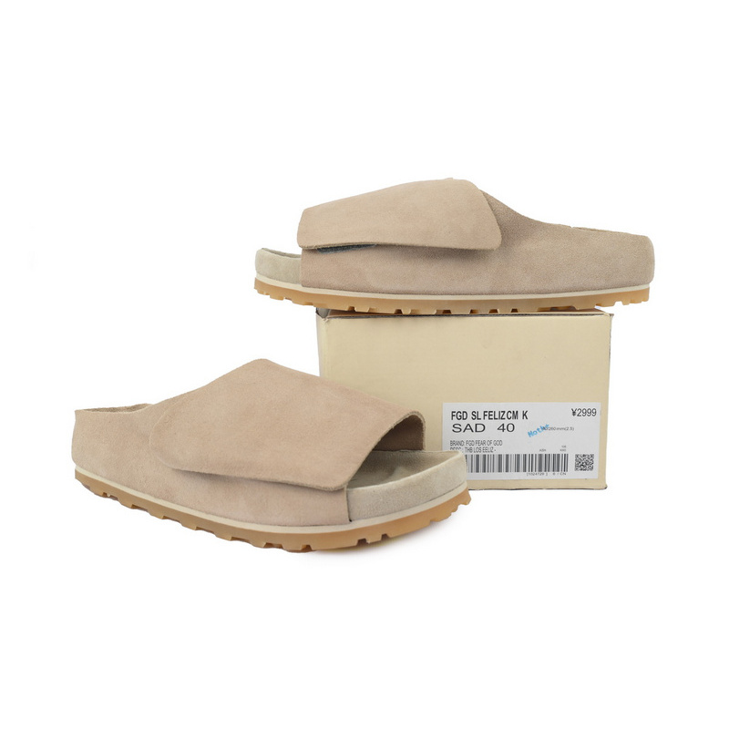 FEAR OF GOD x Birkenstock Apricot