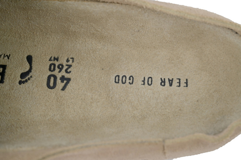FEAR OF GOD x Birkenstock Apricot