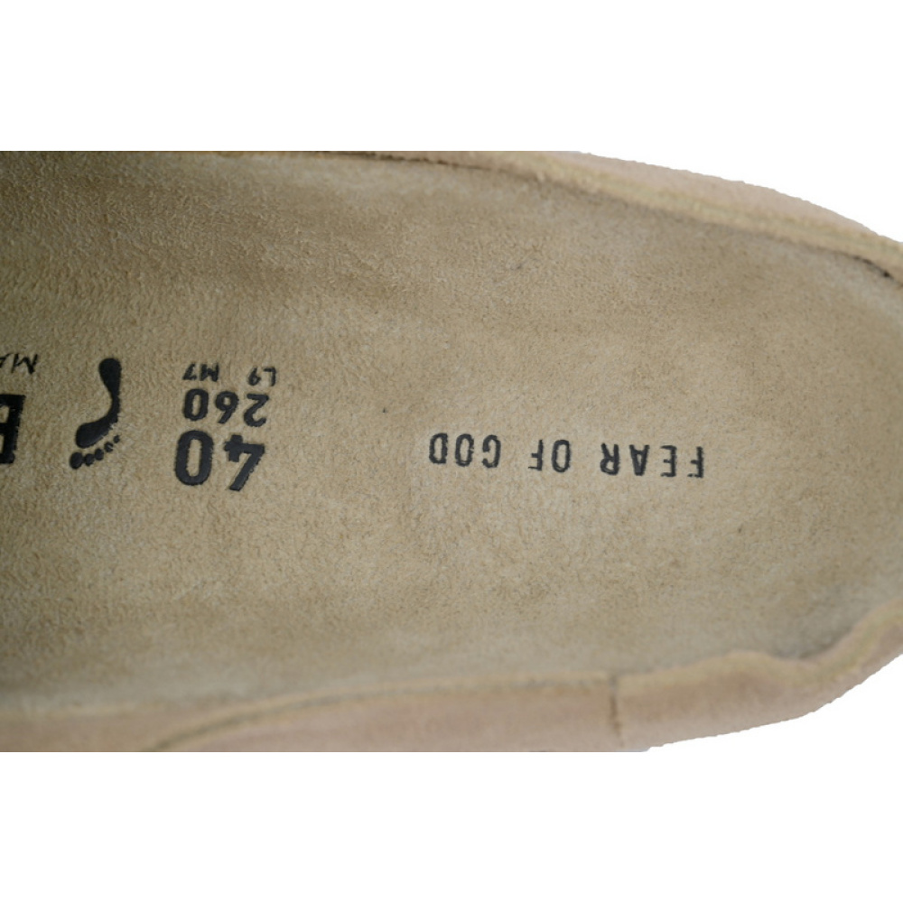 FEAR OF GOD x Birkenstock Apricot