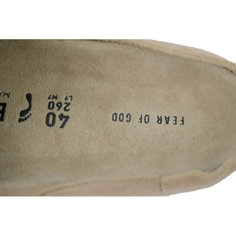 FEAR OF GOD x Birkenstock Apricot