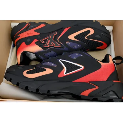 Louis Vuitton Run Tatic Black Orange 02