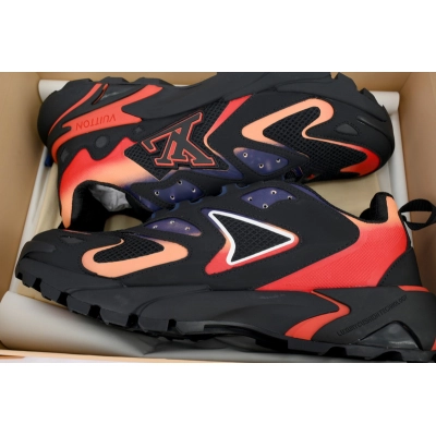 Louis Vuitton Run Tatic Black Orange 02