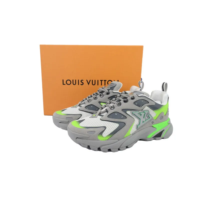 Louis Vuitton Run Tatic Grayish Green