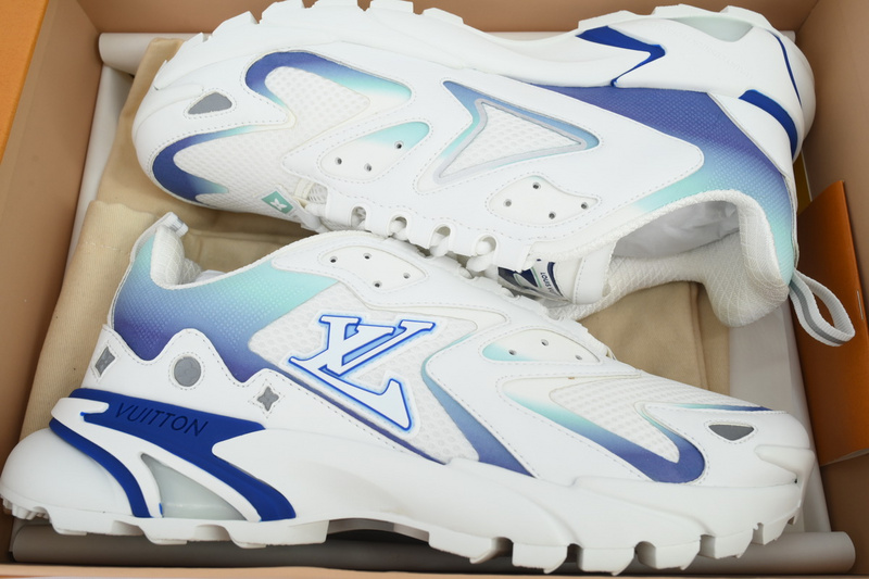 Louis Vuitton Run Tatic White Blue