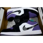 XH Air Jordan 1 Low 'Court Purple' 