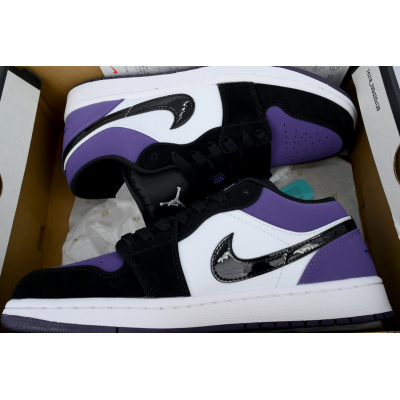 XH Air Jordan 1 Low 'Court Purple'  02