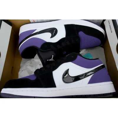 XH Air Jordan 1 Low 'Court Purple'  02