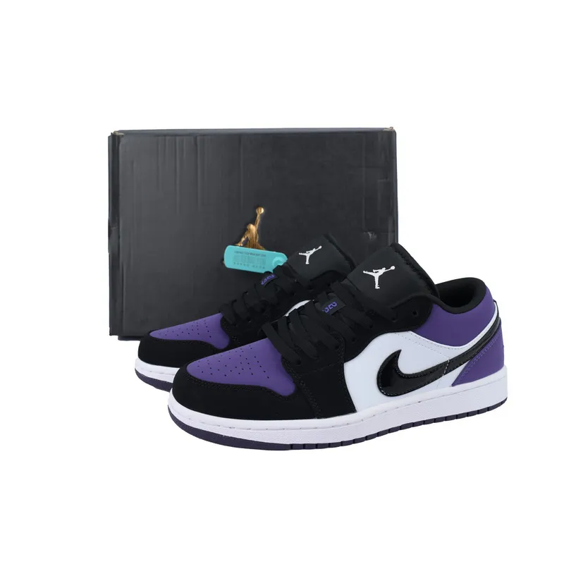 XH Air Jordan 1 Low 'Court Purple' 