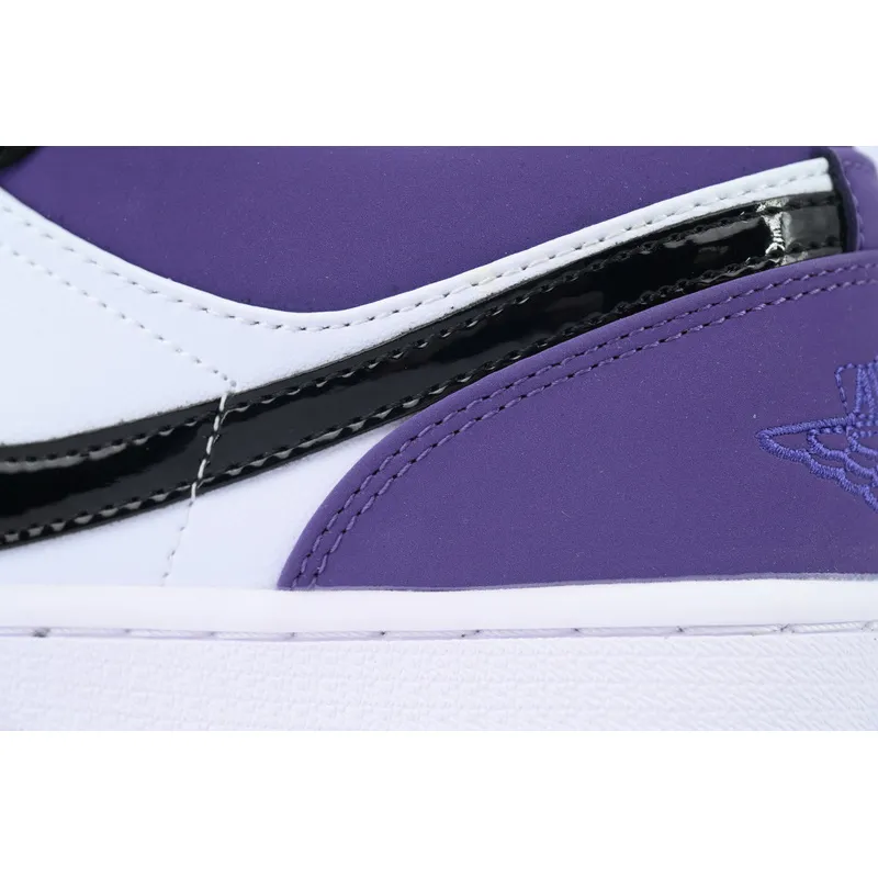 XH Air Jordan 1 Low 'Court Purple' 