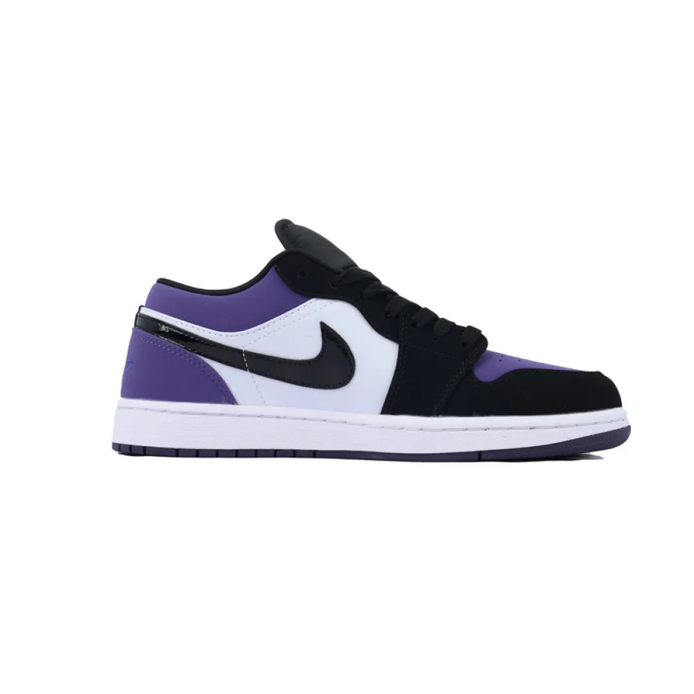 XH Air Jordan 1 Low 'Court Purple' 