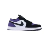 XH Air Jordan 1 Low 'Court Purple' 