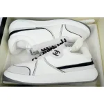 Chanel White With Black Lines