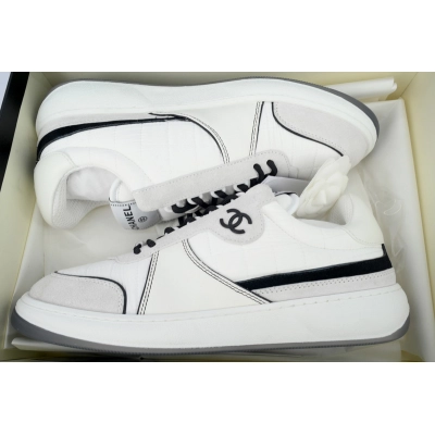 Chanel White With Black Lines 02