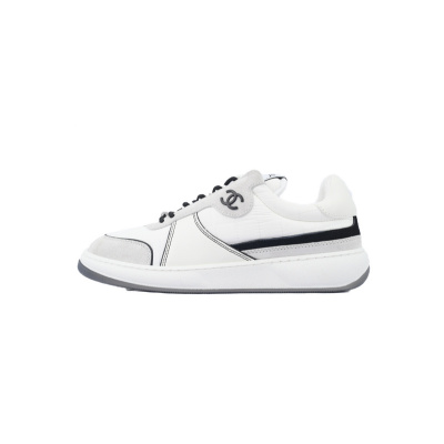 Chanel White With Black Lines 01
