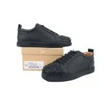 Christian Louboutin Louis Junior Spikes Black