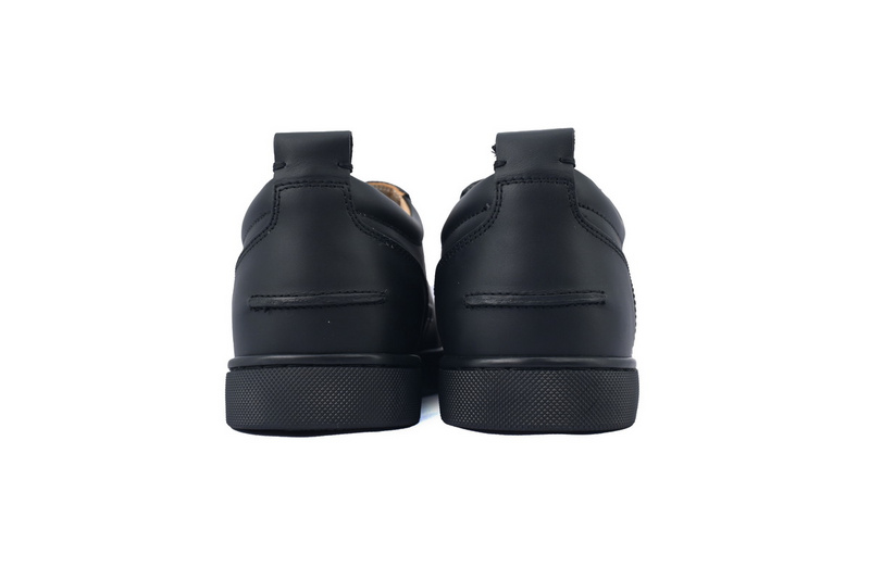 Christian Louboutin Louis Junior Spikes Black