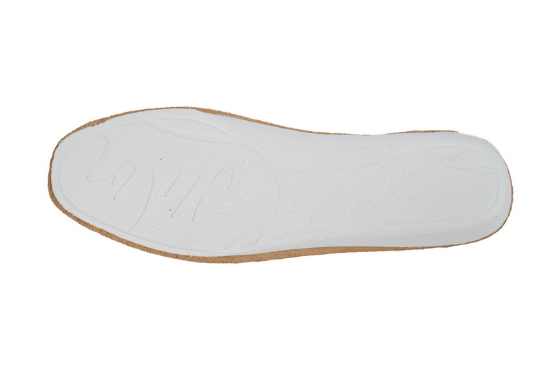 Christian Louboutin Louis Junior Spikes White