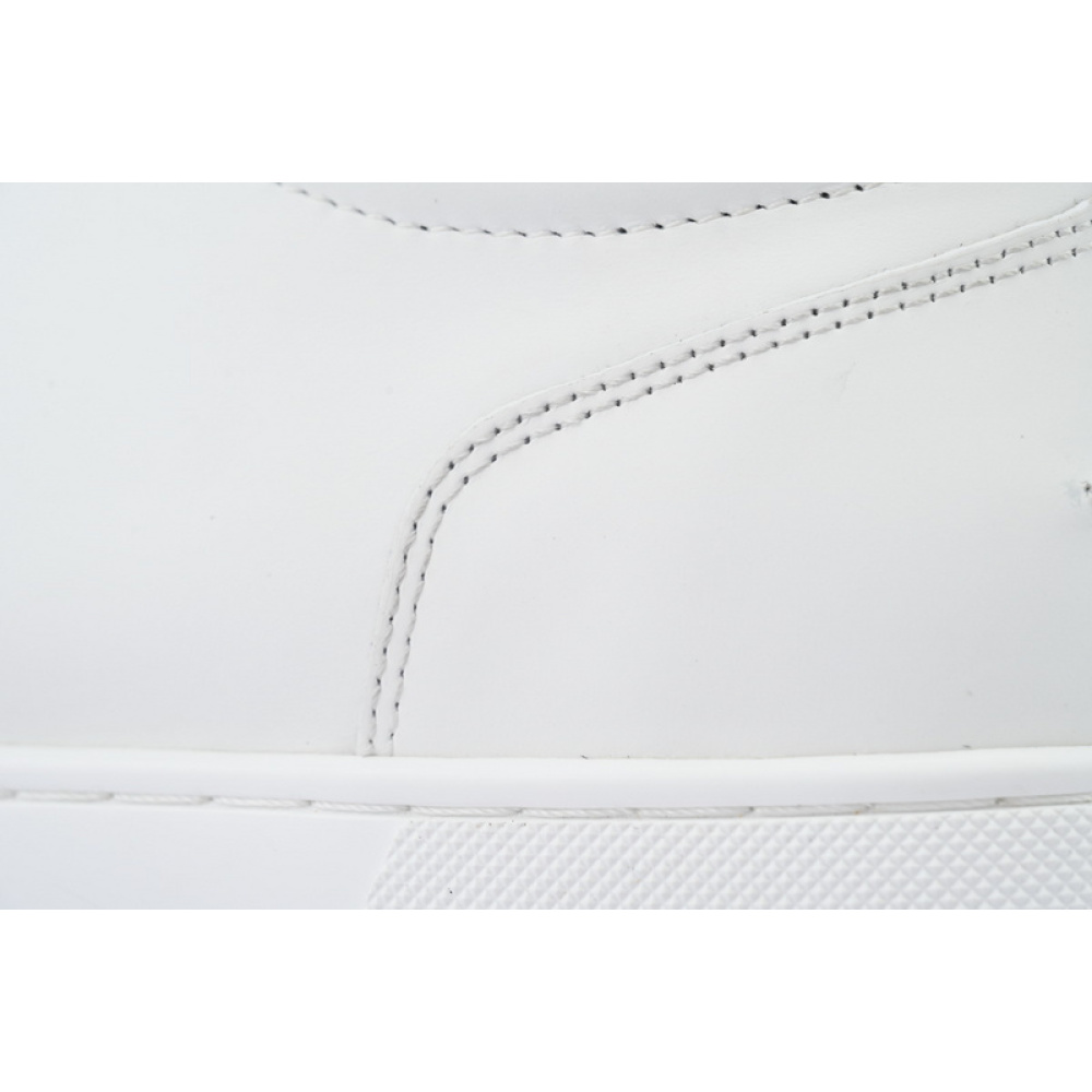Christian Louboutin Louis Junior Spikes White
