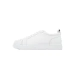 Christian Louboutin Louis Junior Spikes White
