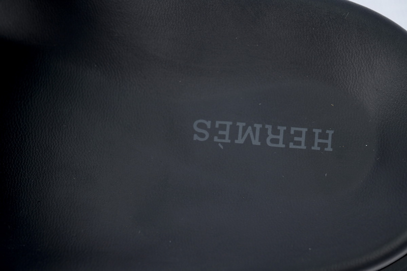 Hermes Slippers Black