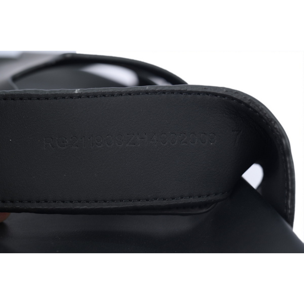Hermes Slippers Black