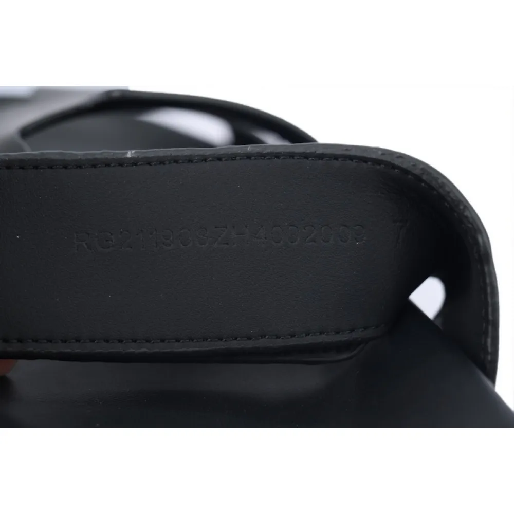 Hermes Slippers Black