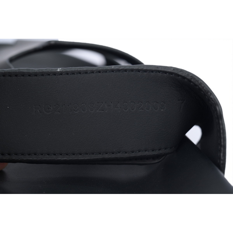 Hermes Slippers Black
