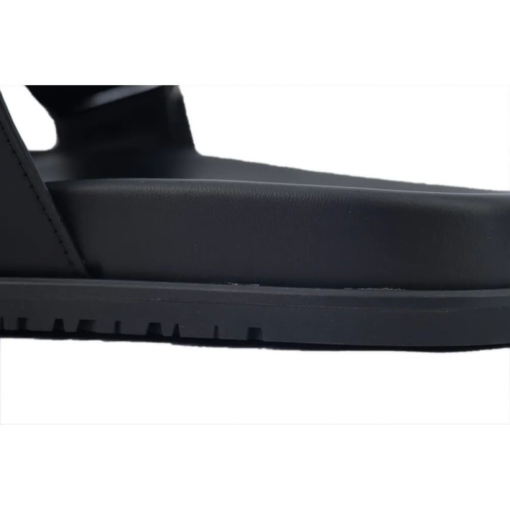 Hermes Slippers Black