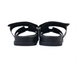 Hermes Slippers Black