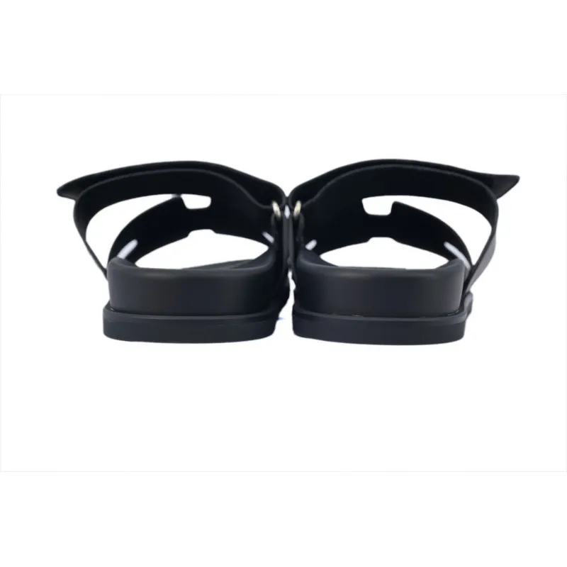 Hermes Slippers Black